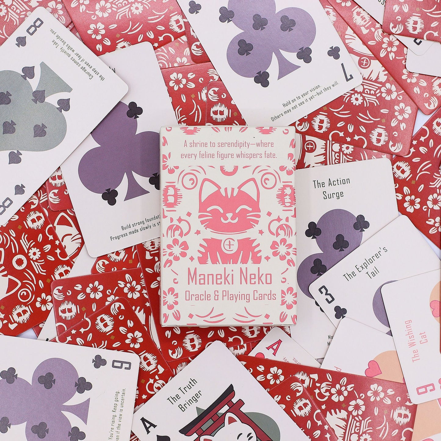 Szerencsemacskák – jóskártya pakli (Maneki Neko deck)