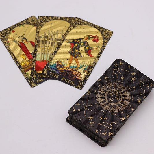 Aranyfóliás Tarot - Kezdődjön a mágia - Ajándékdoboz