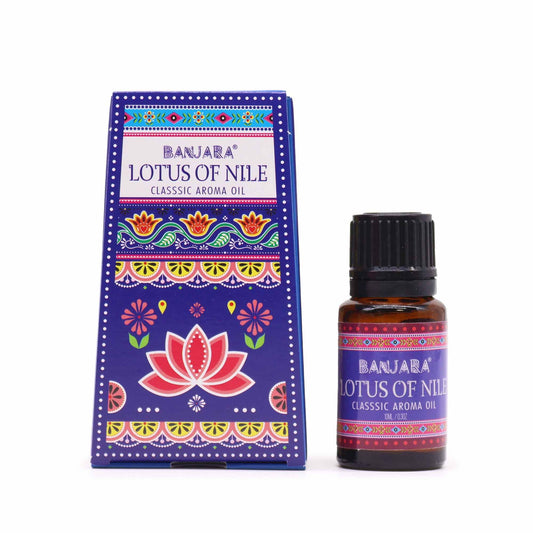 Banjara indiai illóolaj 10ml - Nílusi lótusz