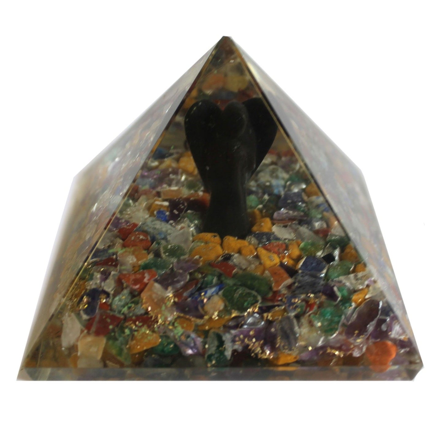 Nagy orgonit piramis 70mm – Angyal