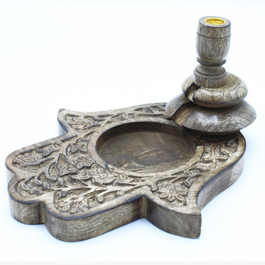 Nagy mangófa visszafolyós füstölő – Hamsa