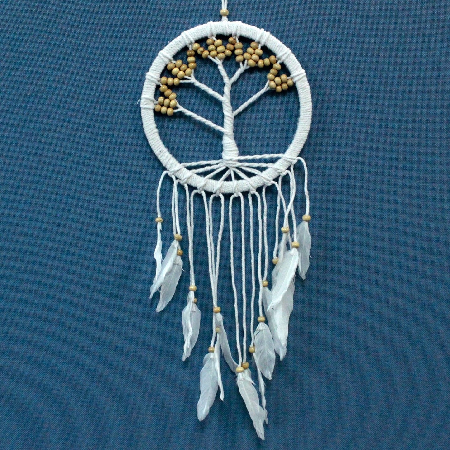 Életfa Álomszűrő - Pamut 22 cm (válogatott)