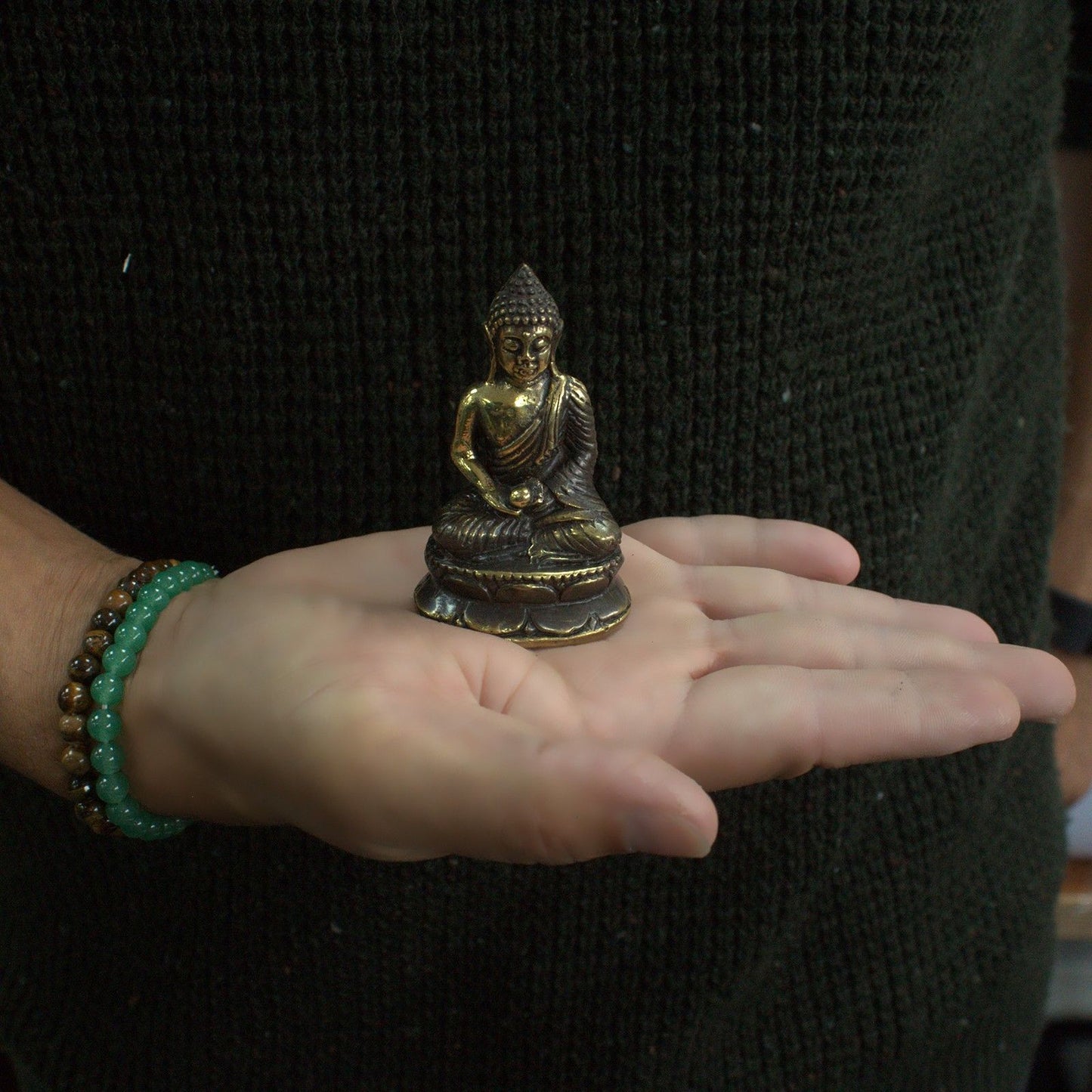 Mini Meditáló Ülő Buddha