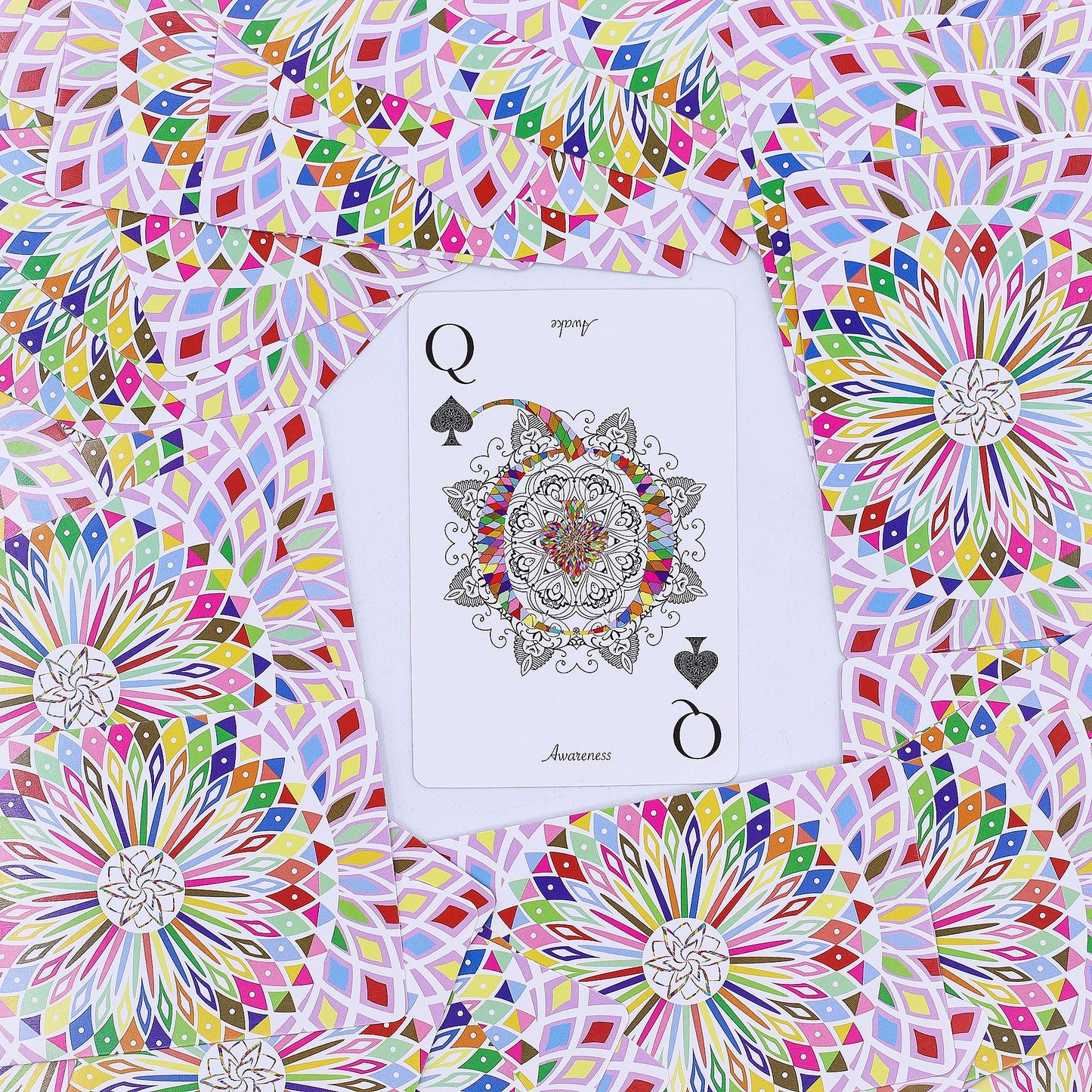 Mandala játék- és orákulumkártyák – Kaleidoszkóp szimmetria