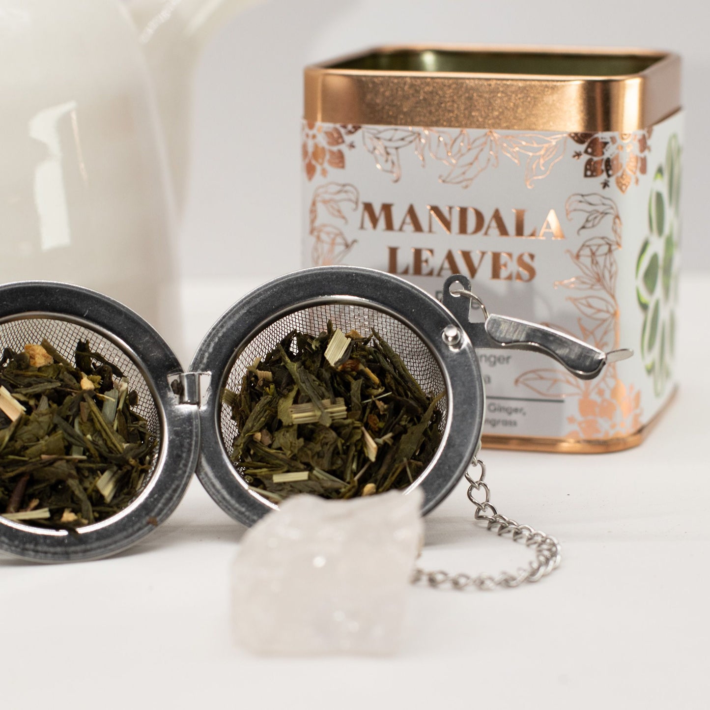 50 g Eco Classic zöld tea citrommal és gyömbérrel