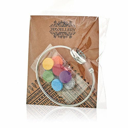 Aromaterápiás Ékszer Kristály Karkötő - Végtelen Szerelem - 20mm