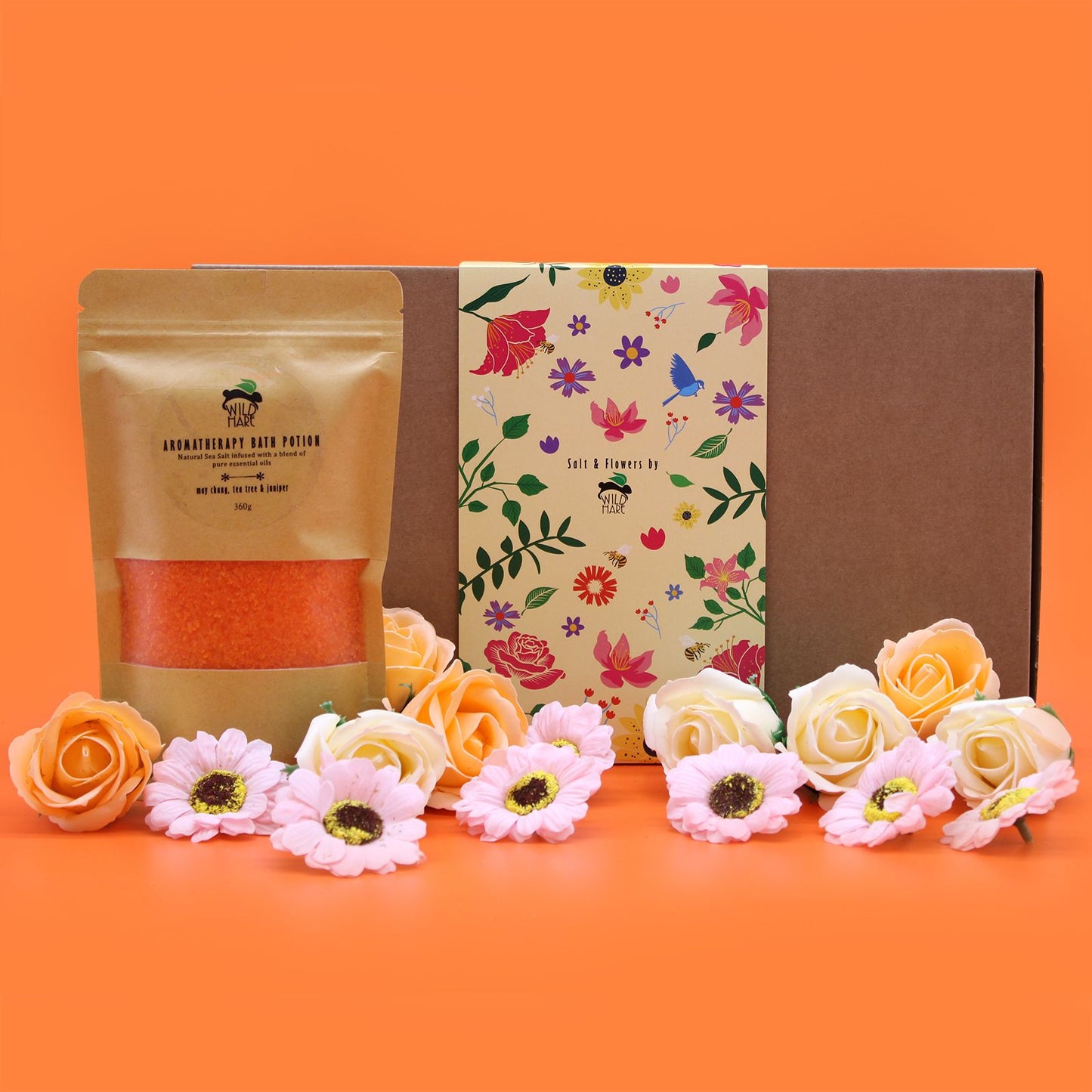 Wild Hare Salt & Flowers szett – Teljes méregtelenítés