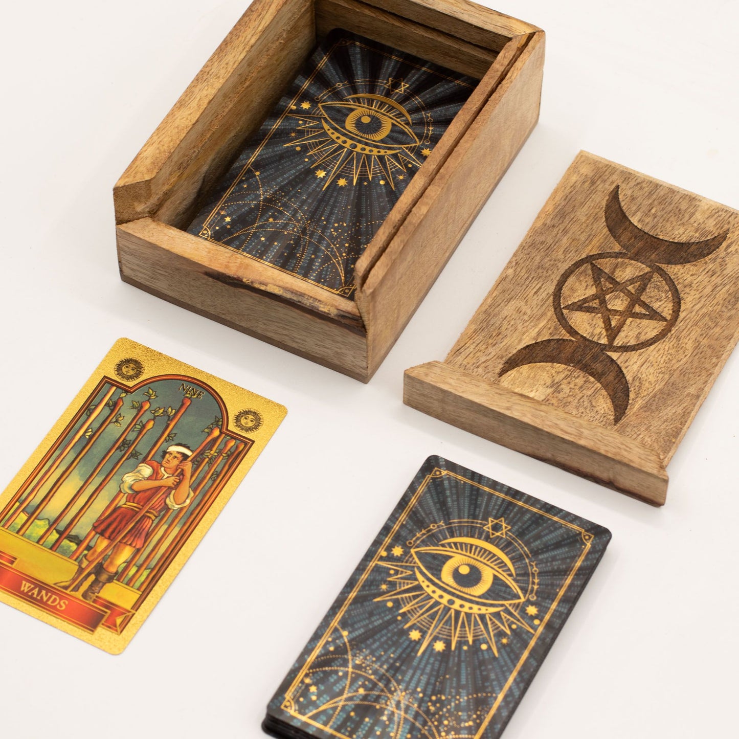 Kis Tarot doboz kártyatartóval