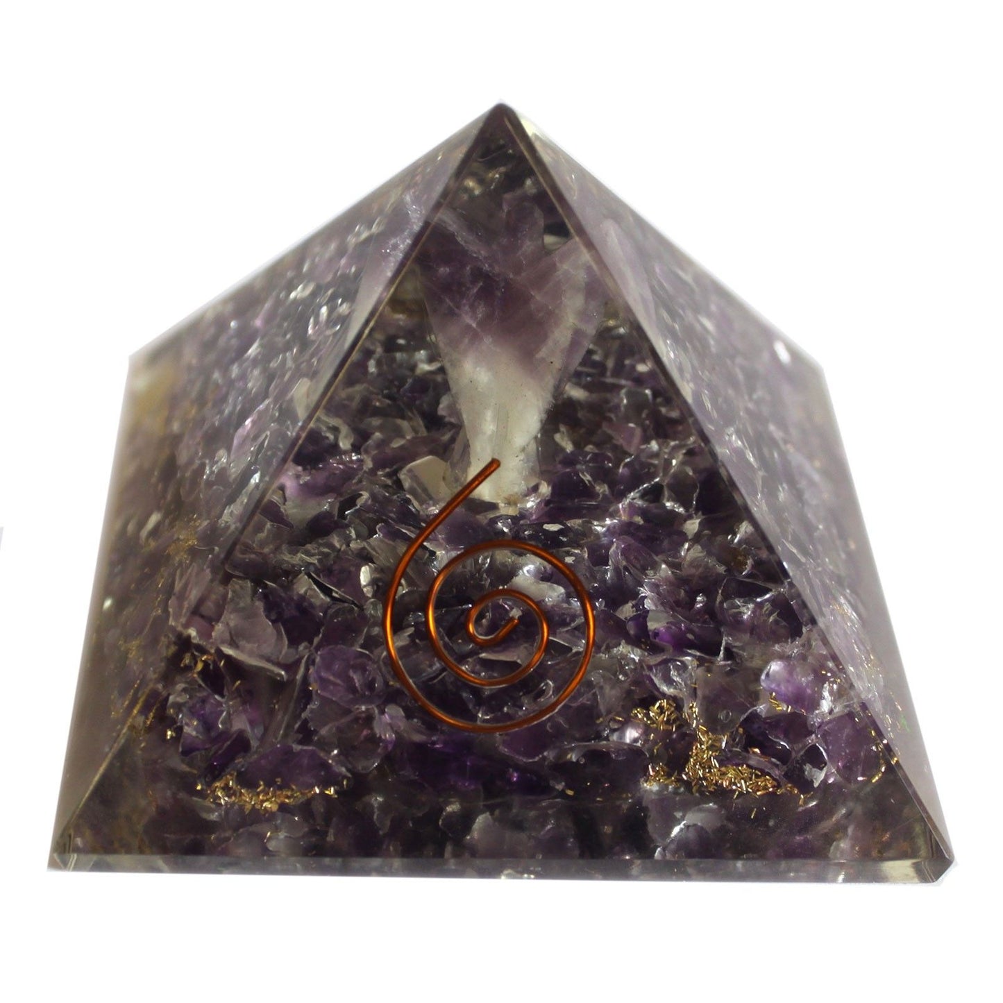 Nagy orgonit piramis 70mm – Angyal