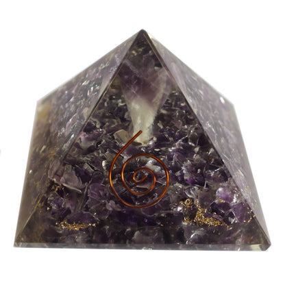 Nagy orgonit piramis 70mm – Angyal