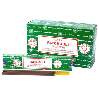 Satya füstölő 15g - Pacsuli