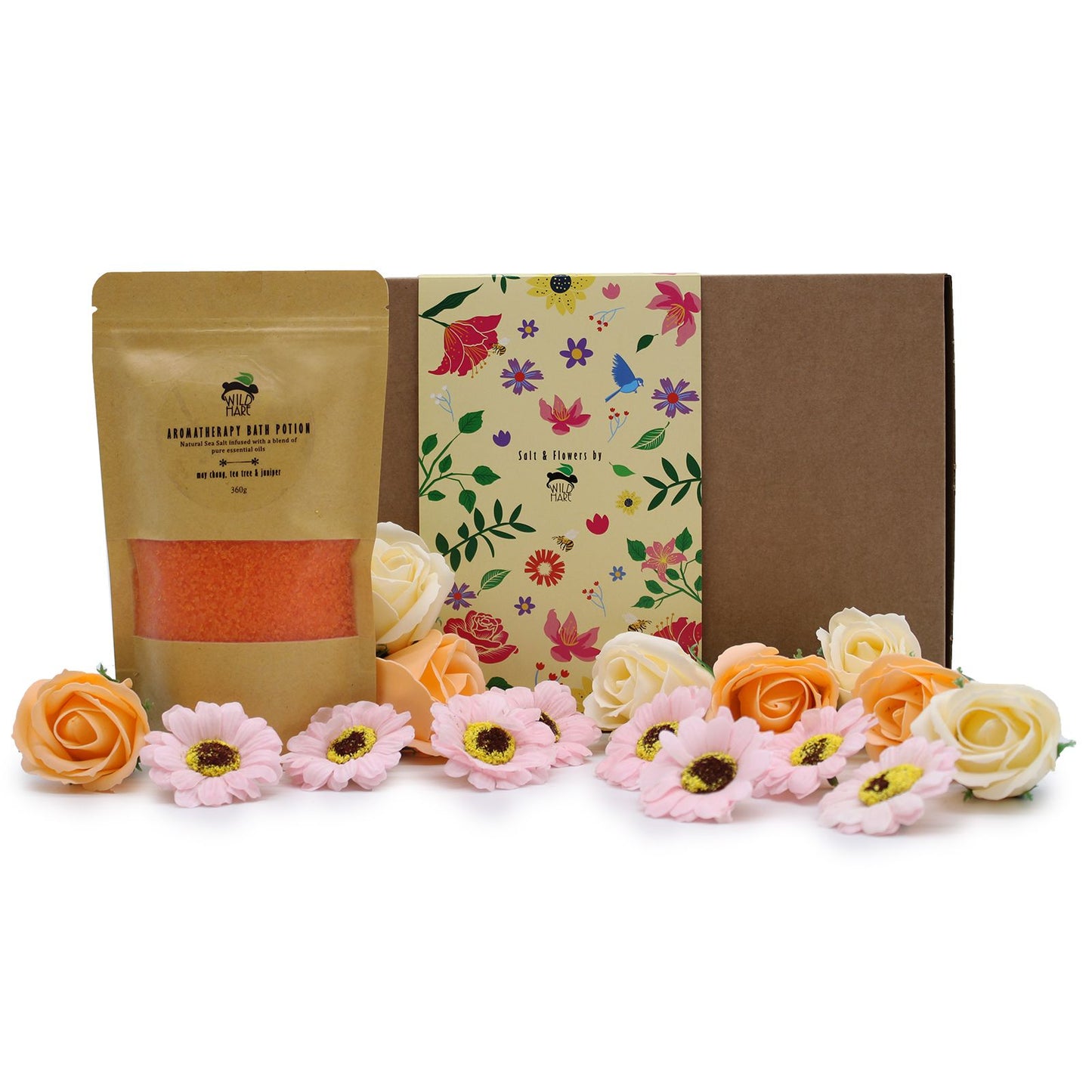 Wild Hare Salt & Flowers szett – Teljes méregtelenítés