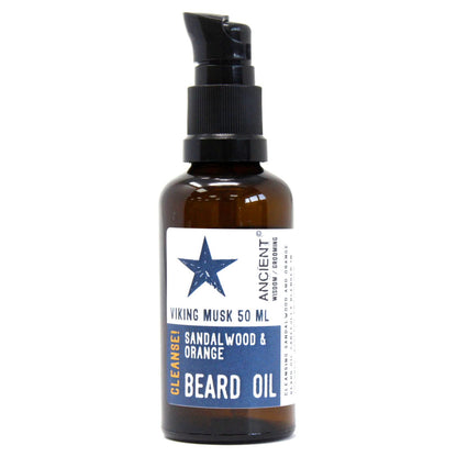 50ml szakállolaj - Viking Musk - Tiszta!