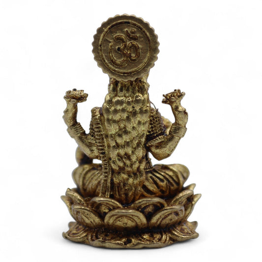 Réz miniatűr istenek - Laxmi (11g) - 30mm