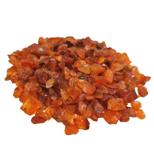 Karneol drágakő forgács ömlesztve - 1 kg