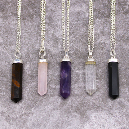 Gemstone Classic Hegyes Medál - Tigrisszem