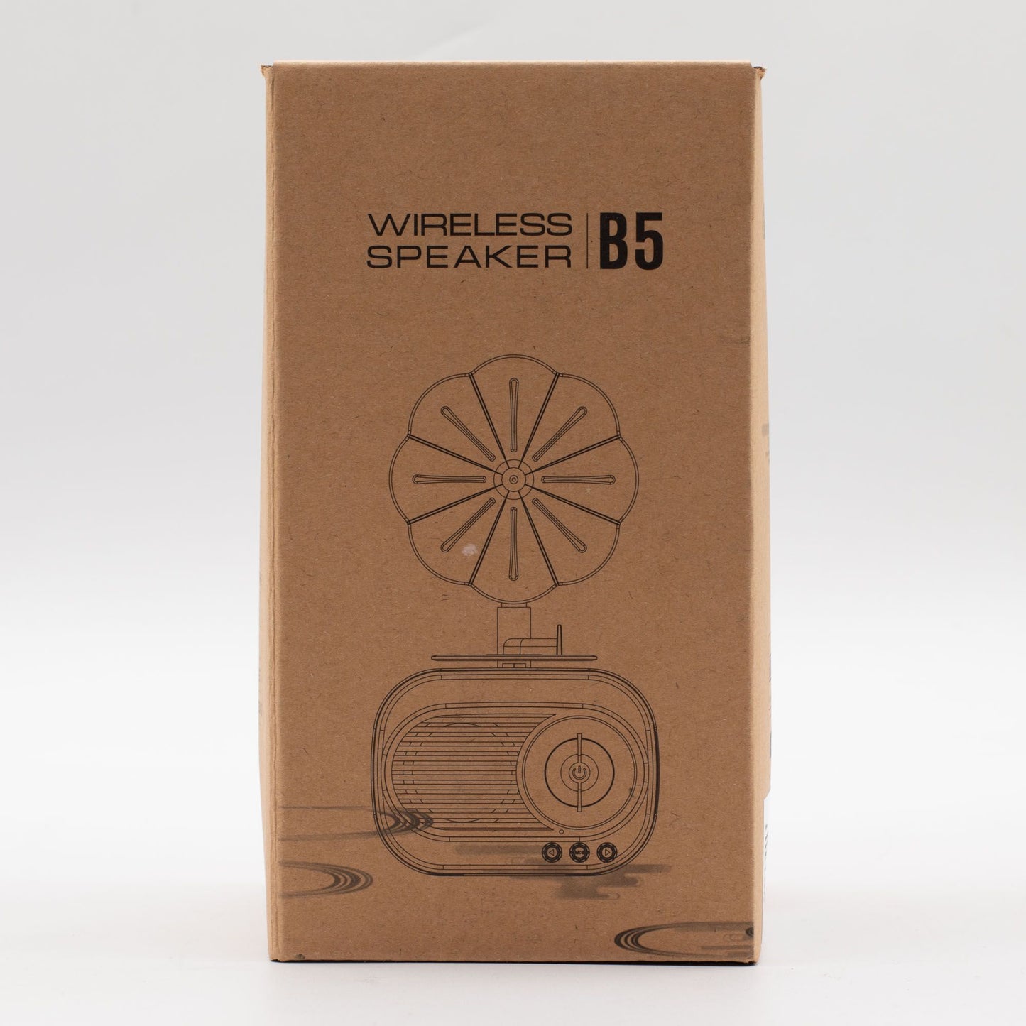 Retro Mini Gramofon hangszóró – Bluetooth és FM rádió – 5 watt x 1