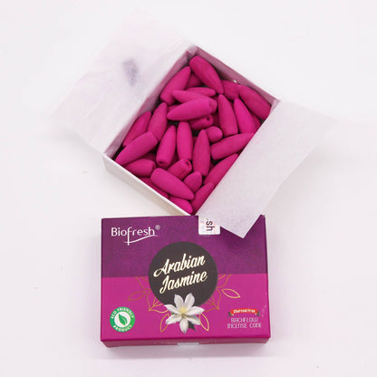 Biofresh visszaáramló füstölő kúpok (40 db) - Arab jázmin