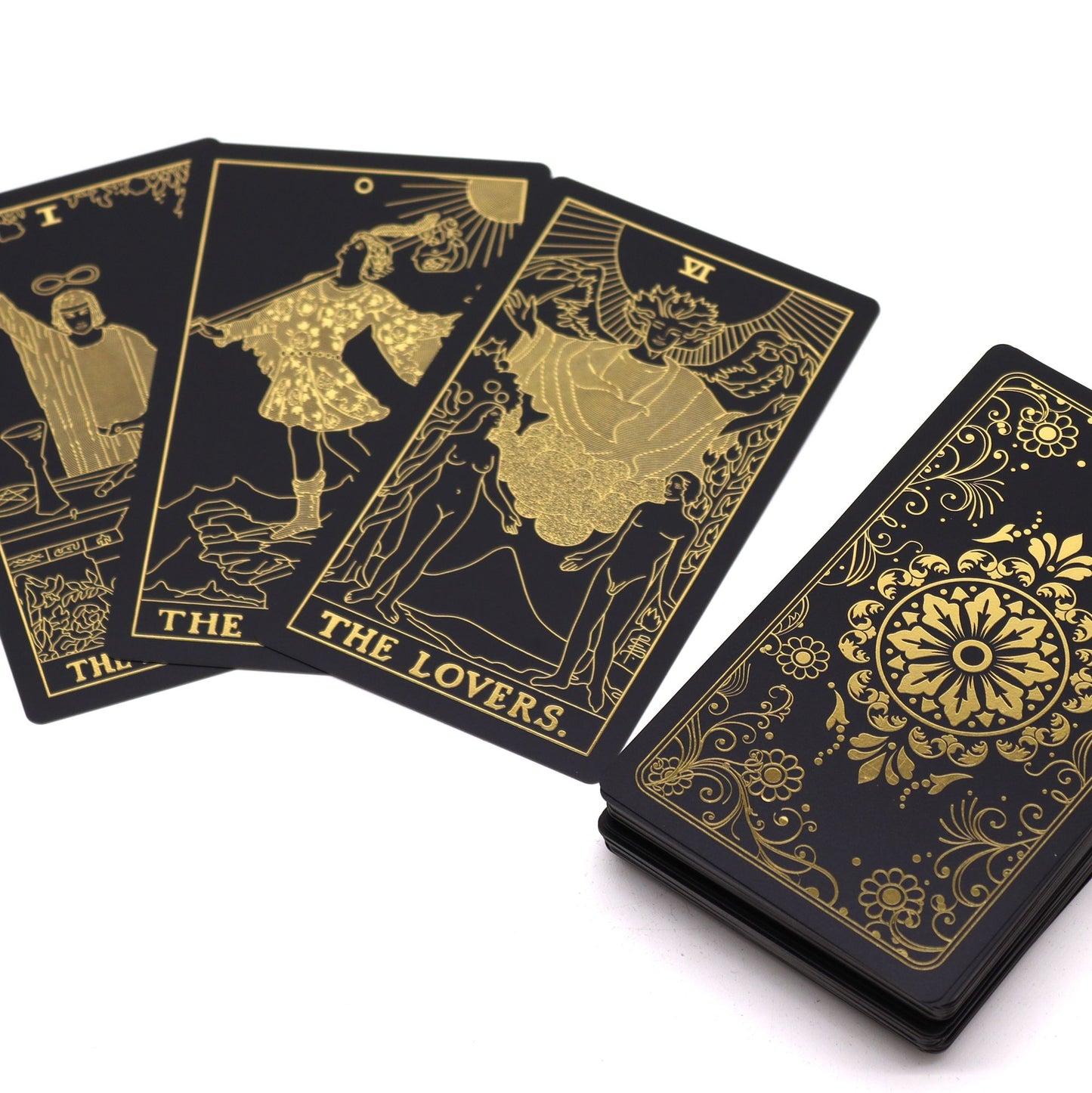 Aranyfóliás Tarot készlet könyvvel – díszdobozos kiadás