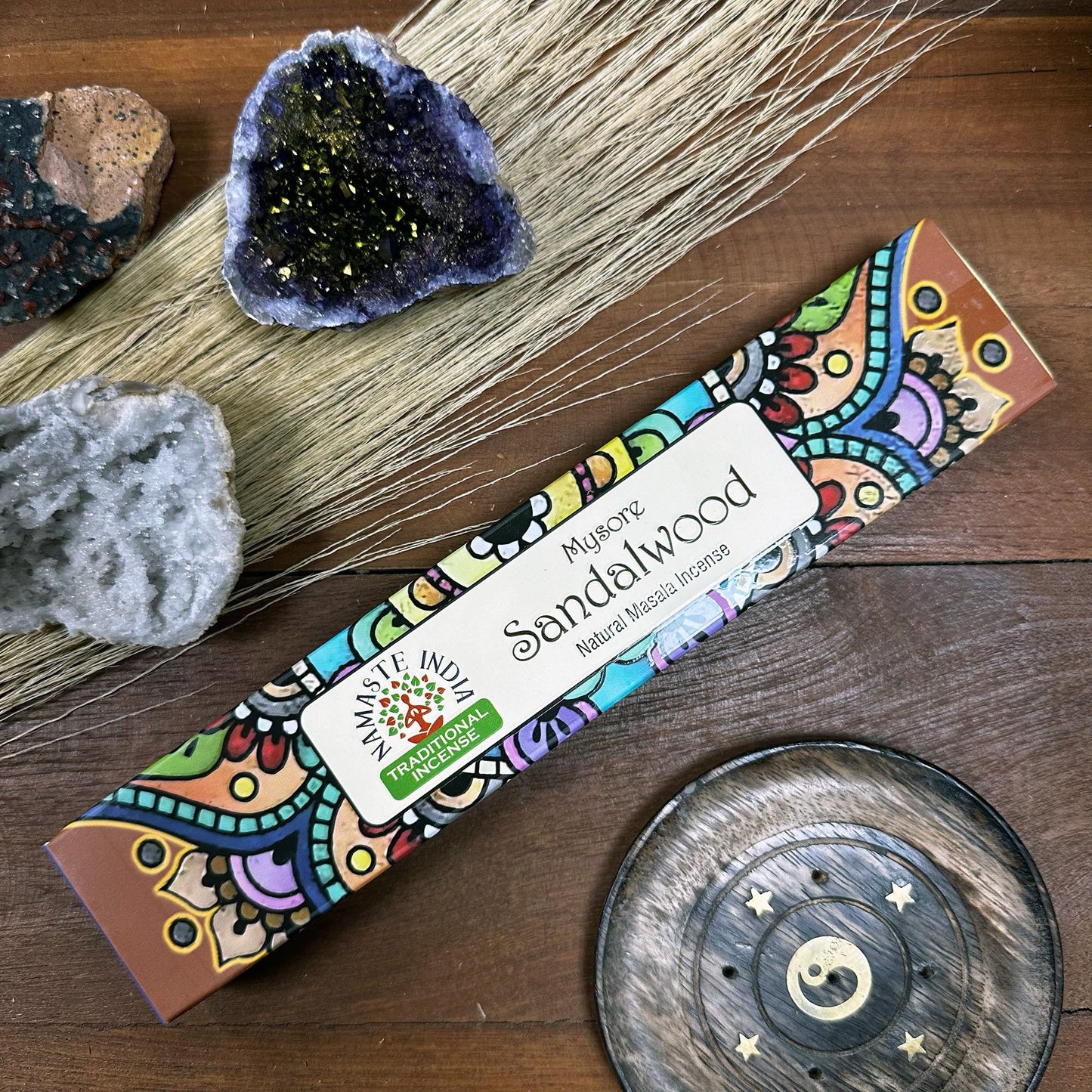 Namaste Mandala Masala füstölő – szantálfa
