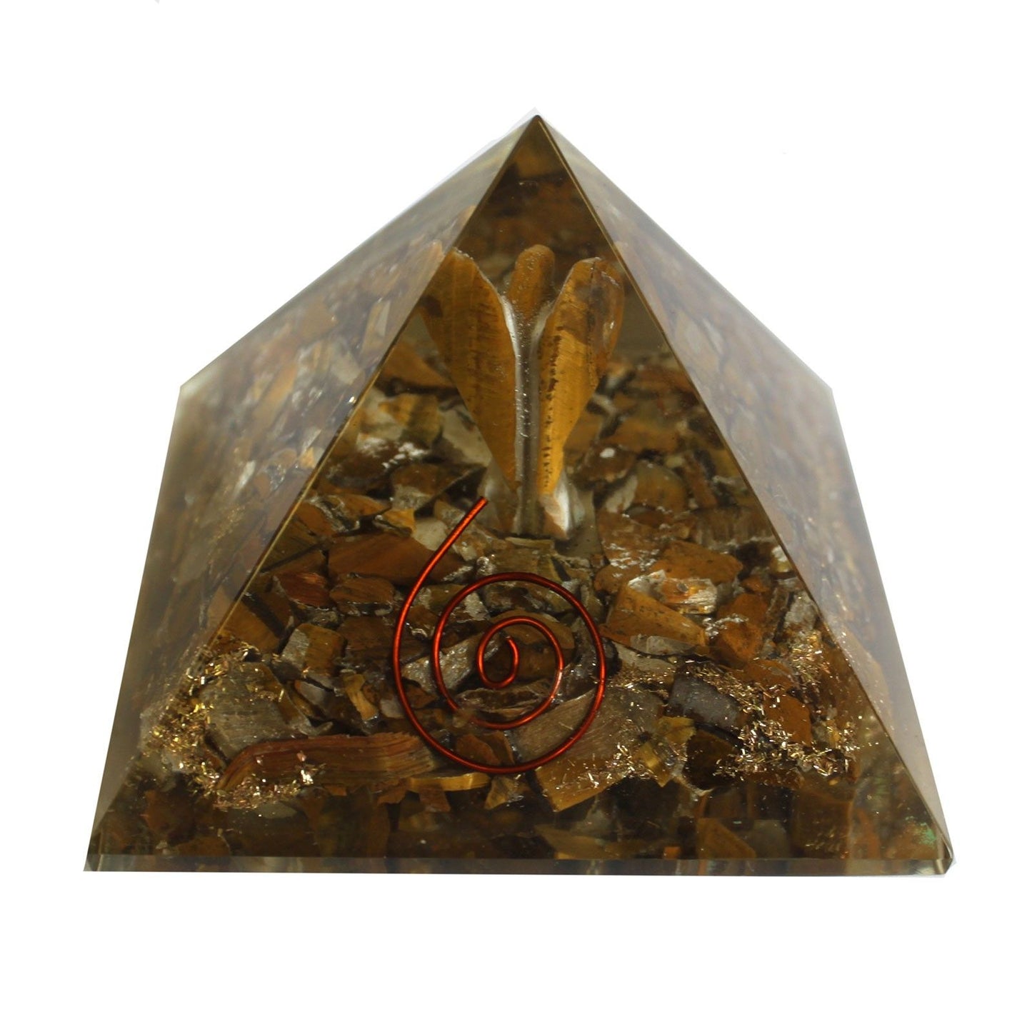 Nagy orgonit piramis 70mm – Angyal