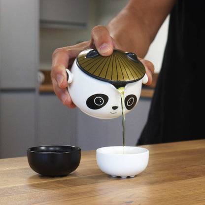 Kung Fu Panda Teáskanna Készlet - Két Csésze - Utazó Szett