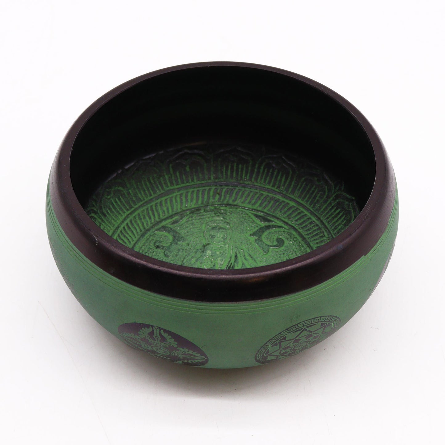 Föld Por Éneklő Tál – Mandala Buddha – 16cm