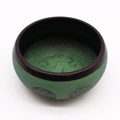 Föld Por Éneklő Tál – Mandala Buddha – 16cm