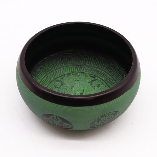 Föld Por Éneklő Tál – Mandala Buddha – 16cm