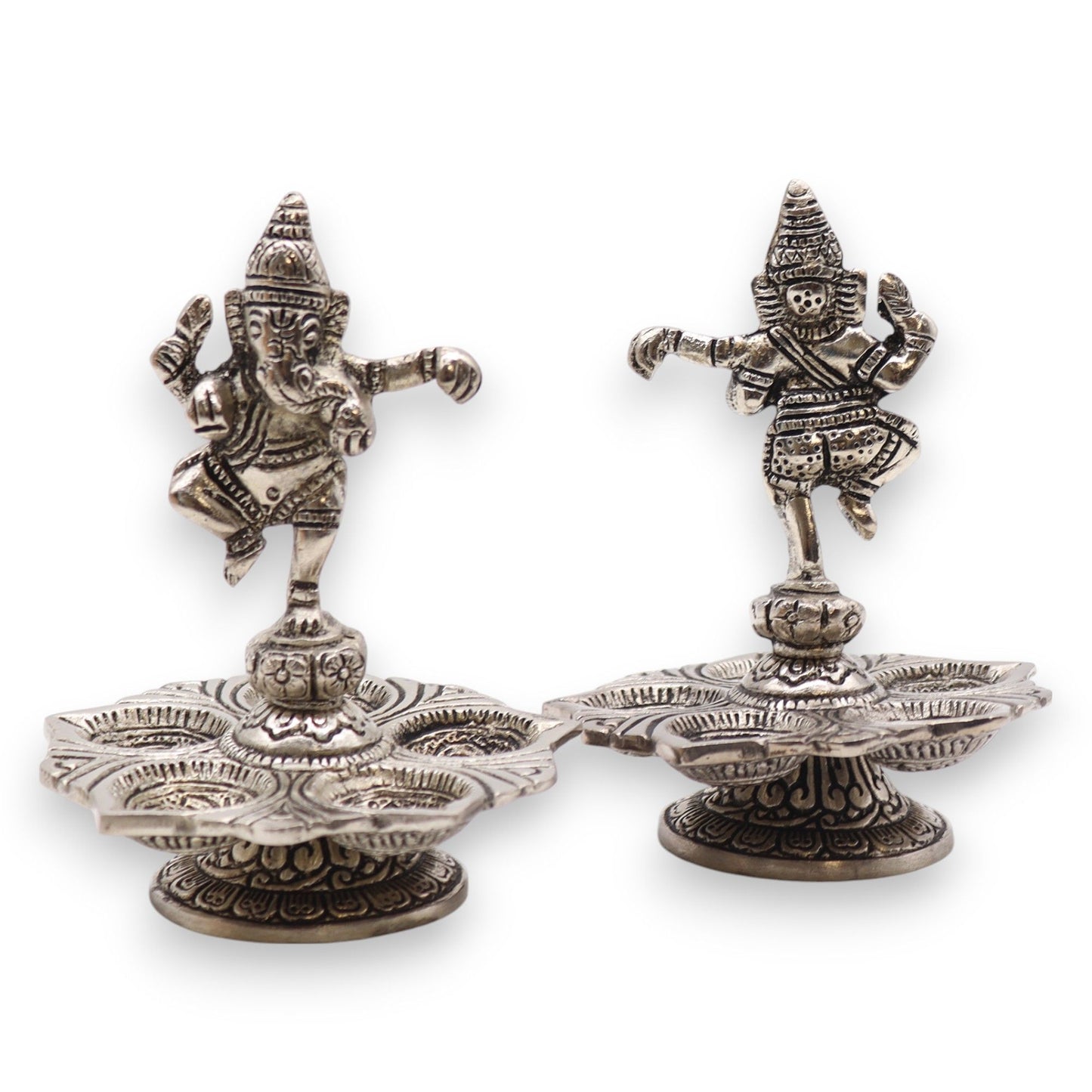 Táncoló Ganesha füstölőtartó 14x10 cm