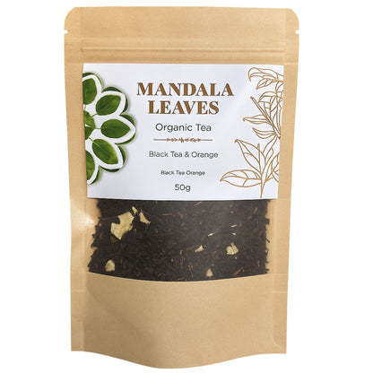 50g bio Naranj fekete tea