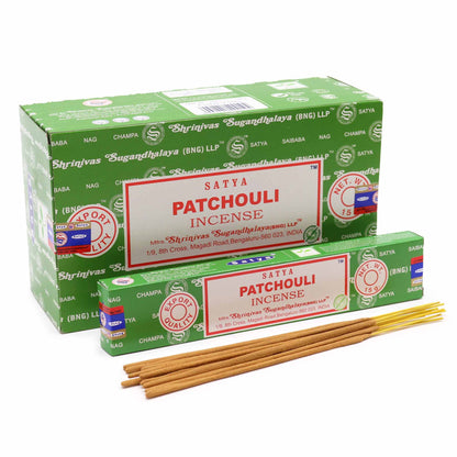 Satya füstölő 15g - Pacsuli