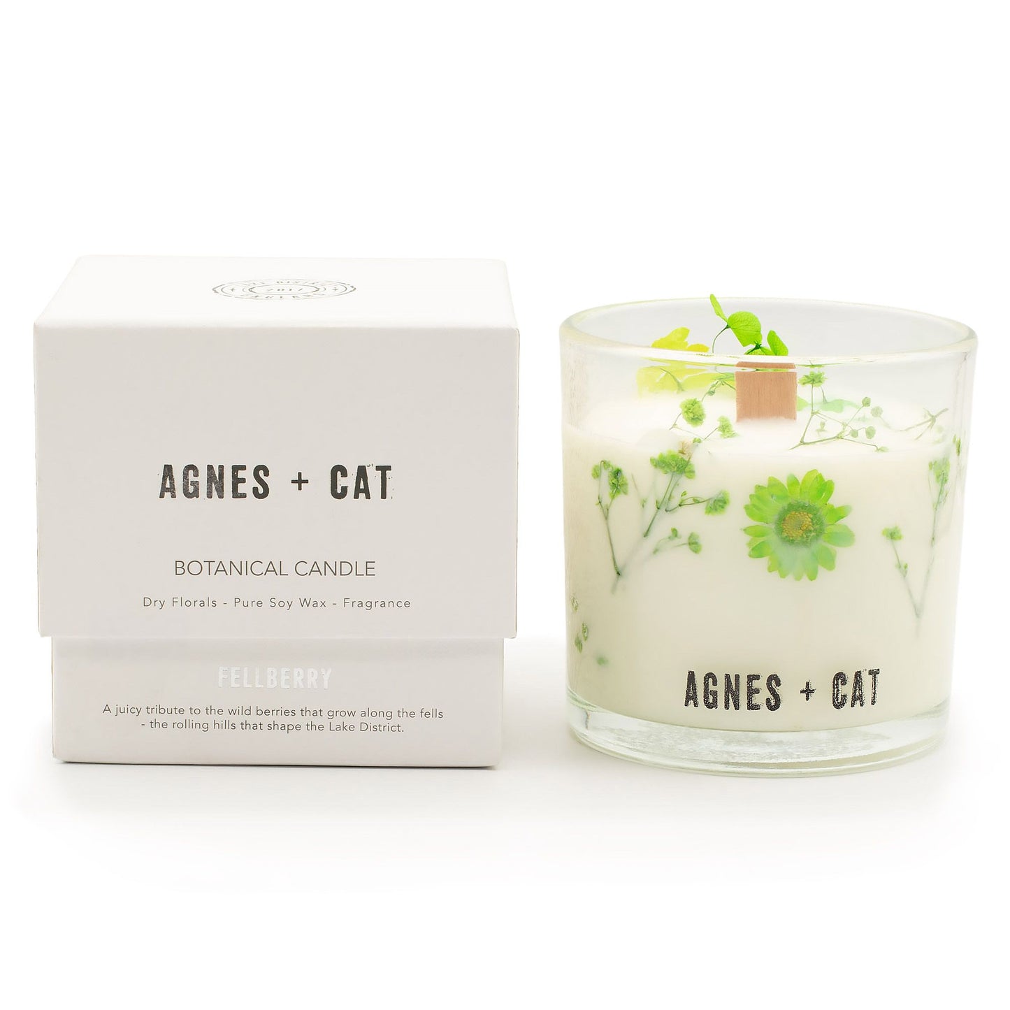 Agnes + Cat Növényi Szójaviasz Gyertya - Fellberry
