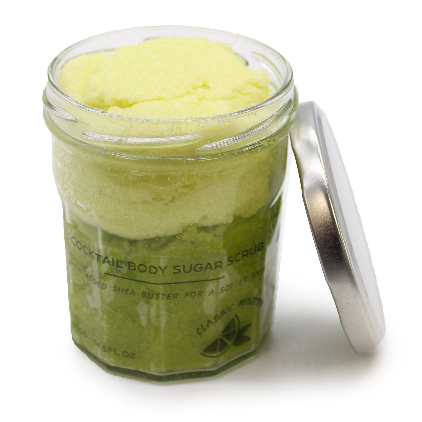 Illatosított cukros testradír - Klasszikus Mojito 300g