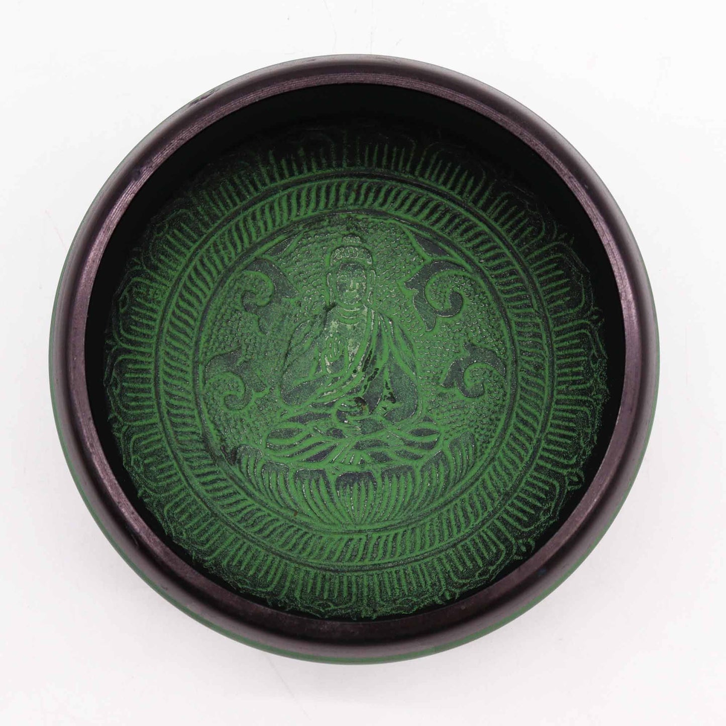Föld Por Éneklő Tál – Mandala Buddha – 16cm