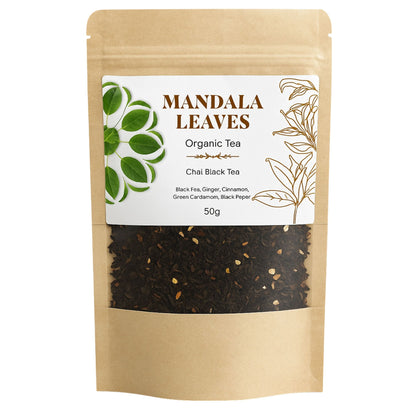 50g organikus Chai fekete tea
