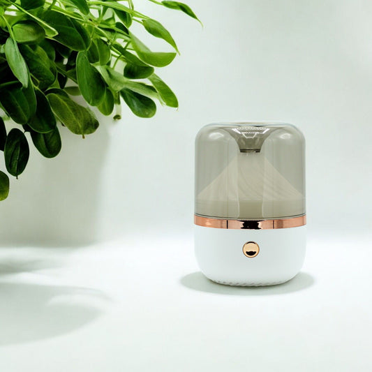 Urban Aroma Diffúzor Fehér és Bronz – USB – Színváltós
