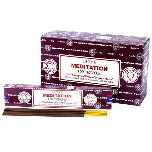 Satya Incense 15gm - Meditáció