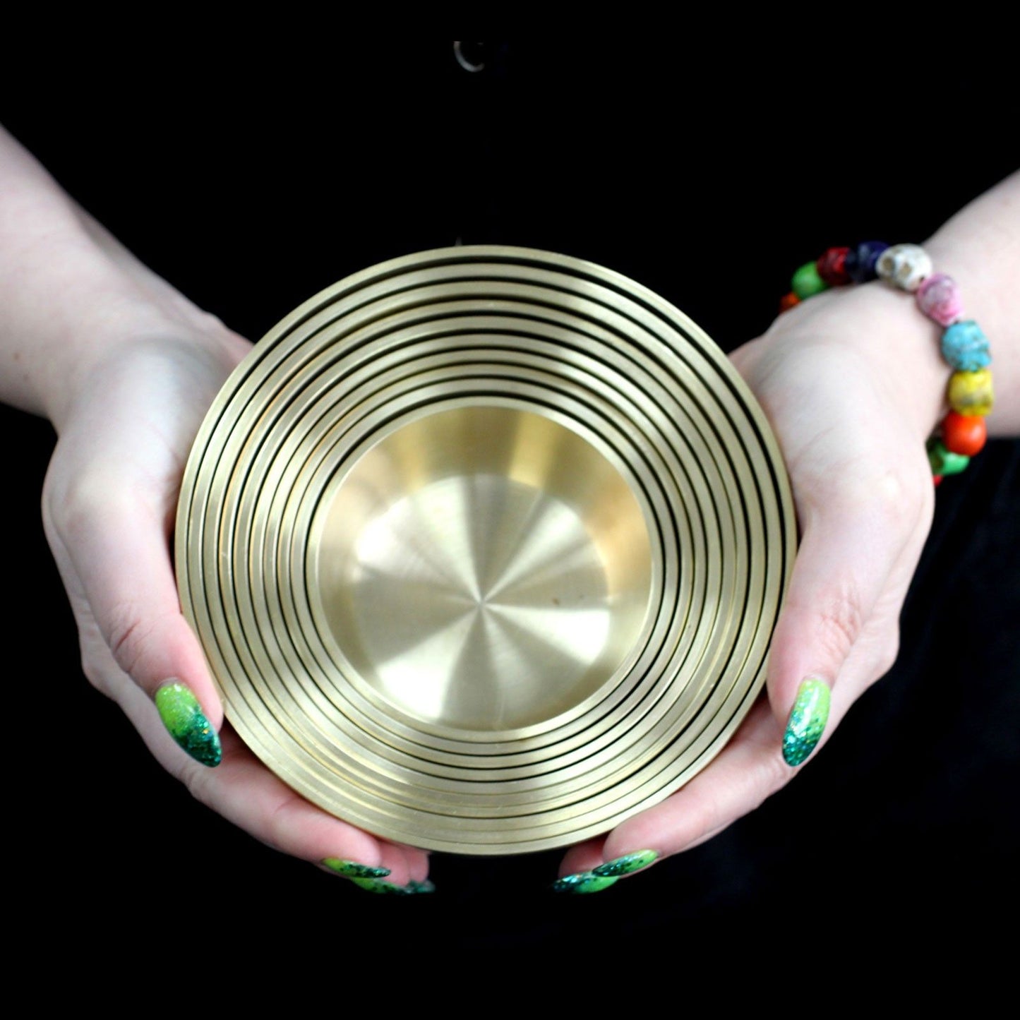10 darab Bell Metal tál