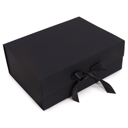 Összecsukható díszdoboz – extra nagy (33x25x12 cm) – fekete