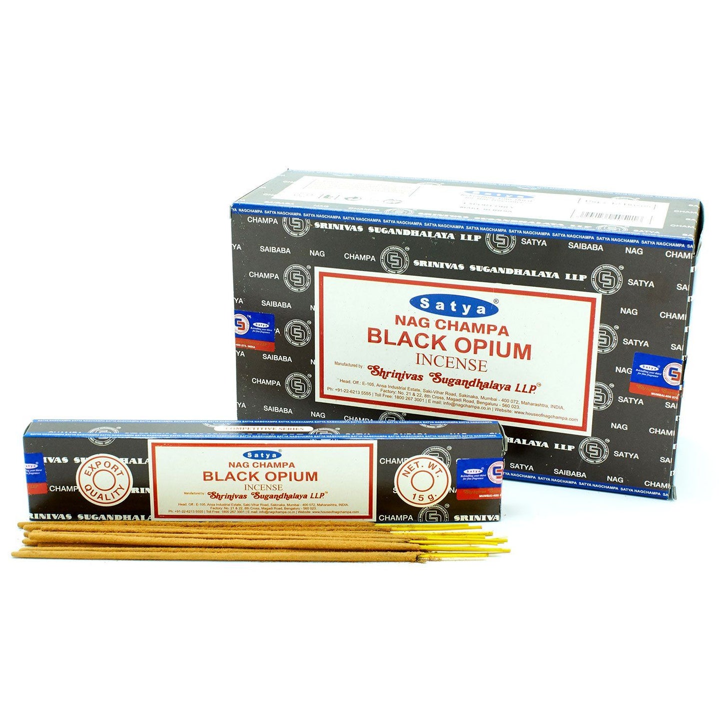 Satya füstölő pálcika 15g - Black Opium
