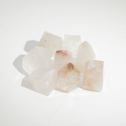 Drágakő csúcsok kb. 6 cm (0,5 kg) - Hegyikristály (kb. 8 darab)