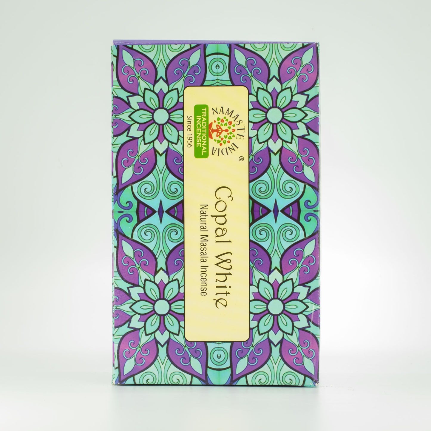 Namaste Mandala Masala füstölő - Fehér kopál