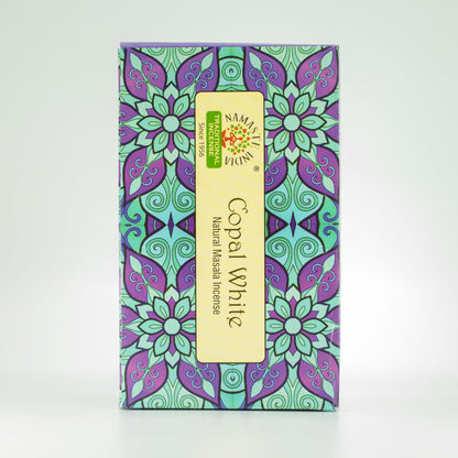 Namaste Mandala Masala füstölő - Fehér kopál
