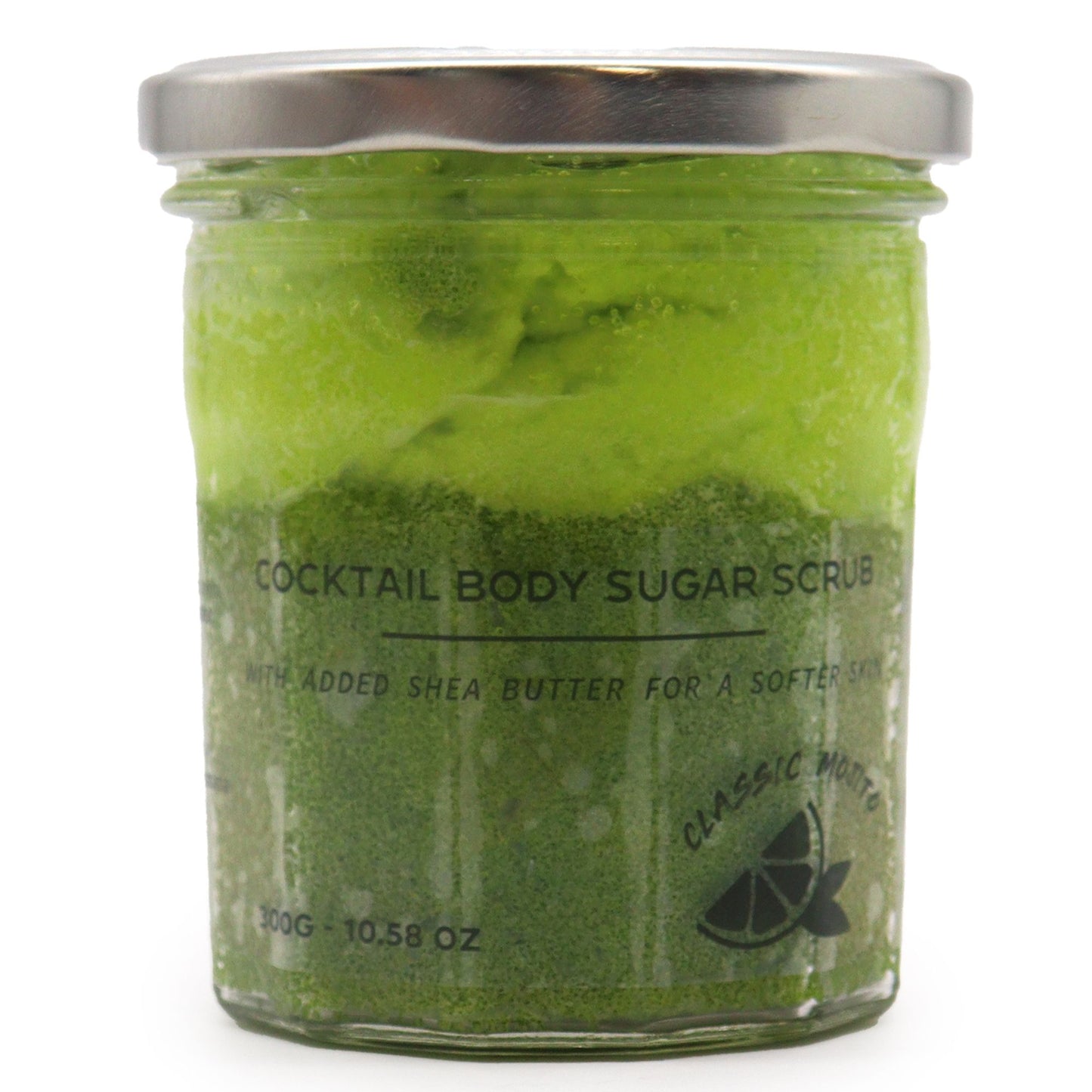 Illatosított cukros testradír - Klasszikus Mojito 300g