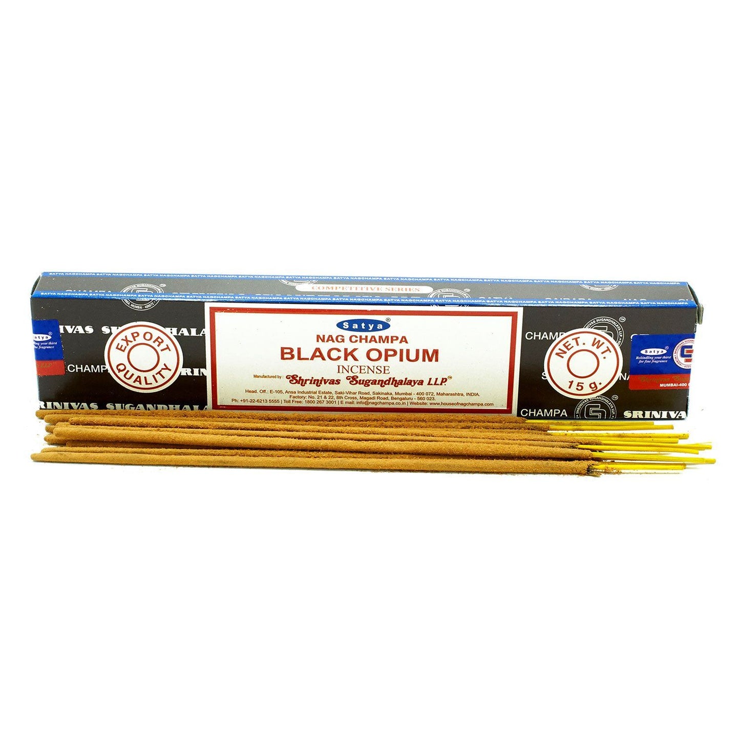 Satya füstölő pálcika 15g - Black Opium