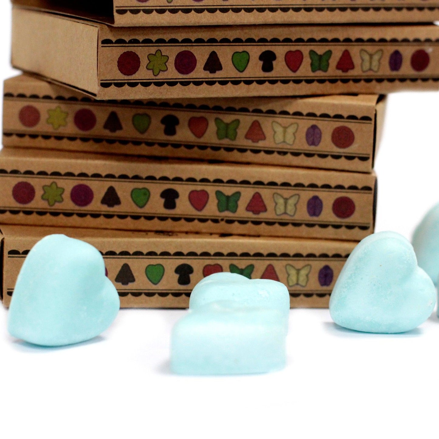 Ajándékgyertya 6 viaszolvasztóval - Nag Champa
