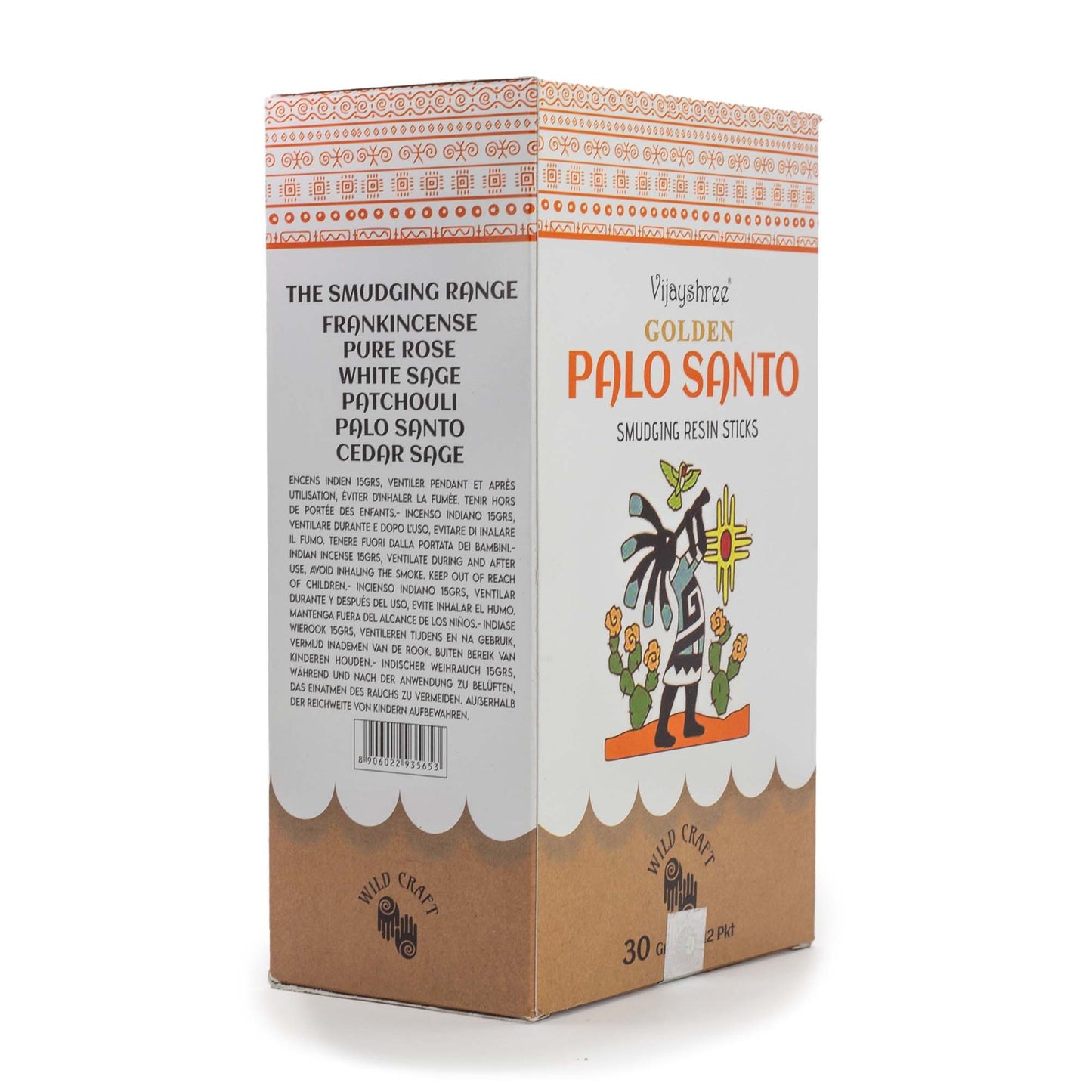 30g arany Palo Santo füstölőgyanta (6 db-os)