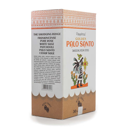 30g arany Palo Santo füstölőgyanta (6 db-os)