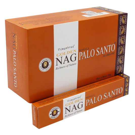 15g Golden Nag – Palo Santo füstölő